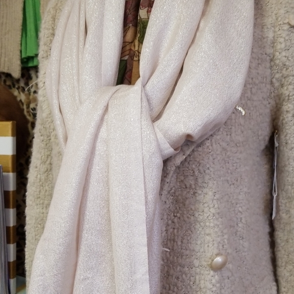 Cream Winter White Scarf - Picture 2 of 5